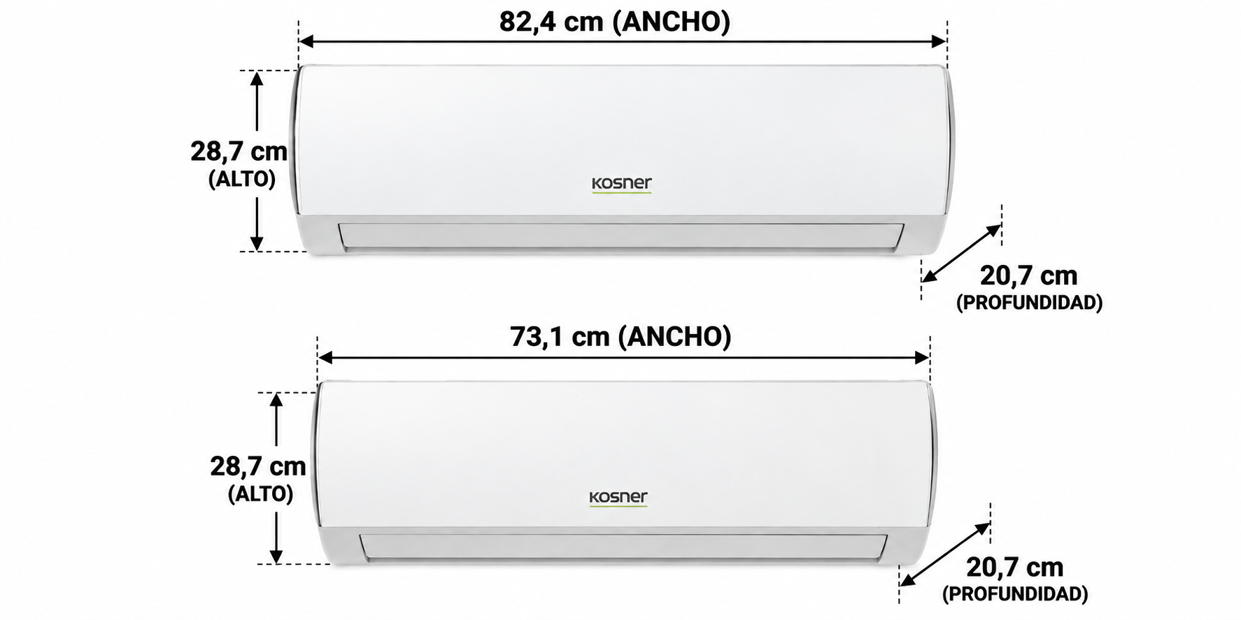 2X1 Kosner KSI-M218/50N 5 Kw 2000+3000 A+++/A++