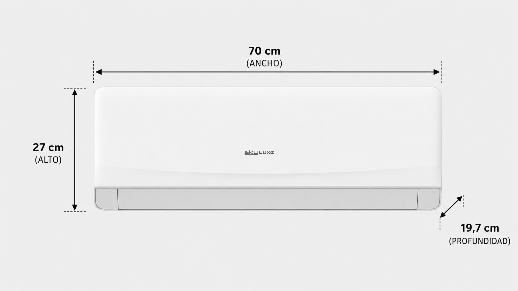Skyluxe 2,6 Kw SKY-S026ECOR32 A++/A+