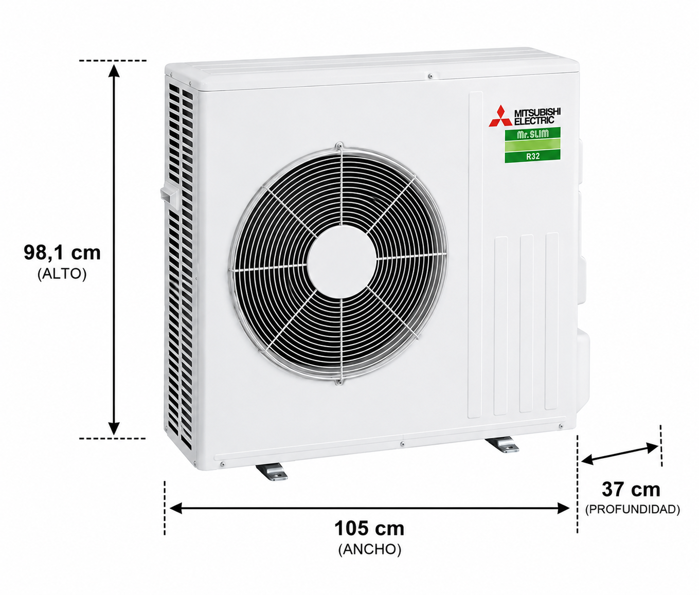Mitsubishi Conductos MGPEZ-125VJA - 12.5KW 2