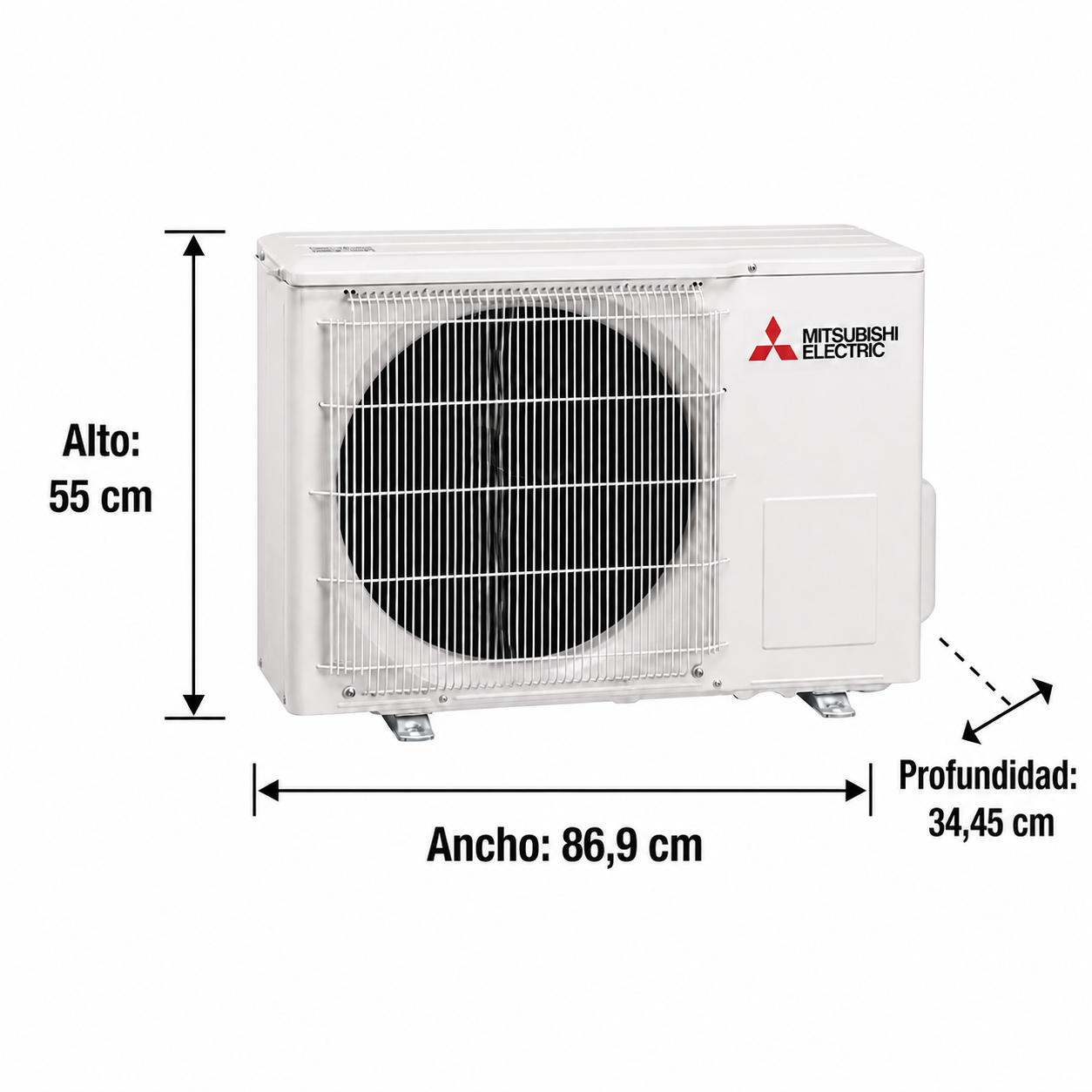 Mitsubishi 2x1 MXZ-2HA40VF 2000+3000 - 4KW 2