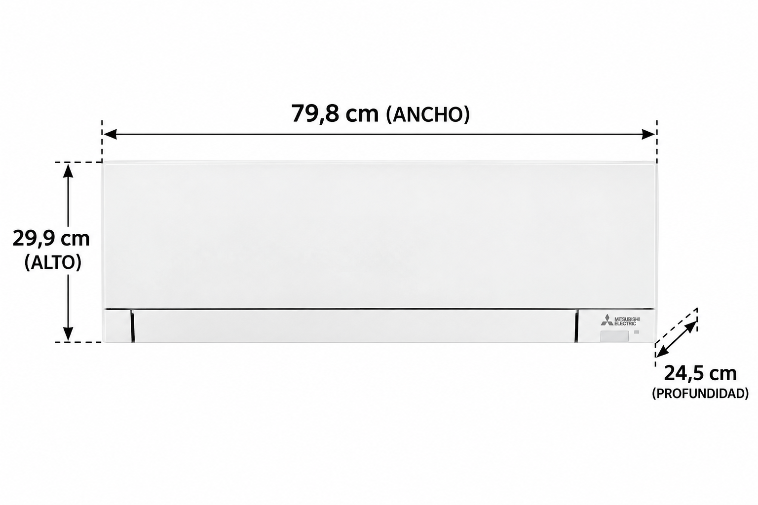 Mitsubishi Electric 4x1 2000+2000+2000+3000 8 Kw A++/A+